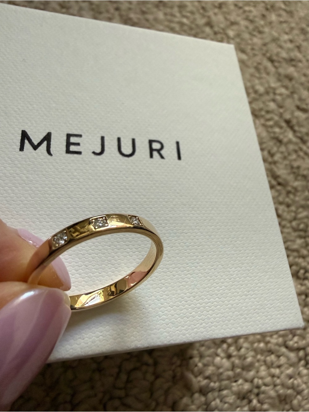 Mejuri Diamonds Band